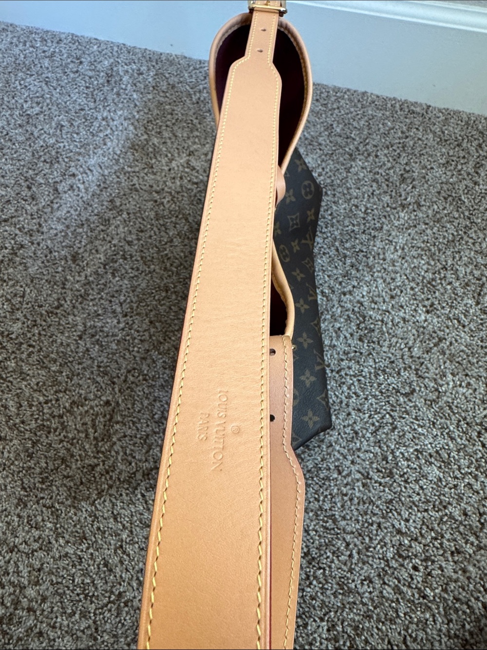 AUTHENTIC LOUIS VUITTON CARRYALL PM - Picture 10 of 12